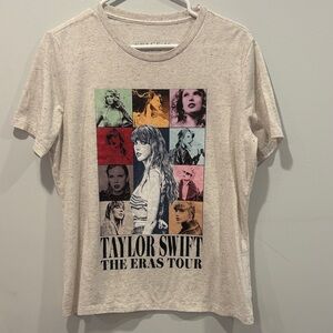 Space 46 Boutique Eras Tour Graphic Tee - perfect condition Cream